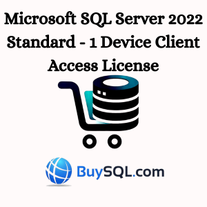 Microsoft SQL Server 2022 Standard - 1 Device Client Access License