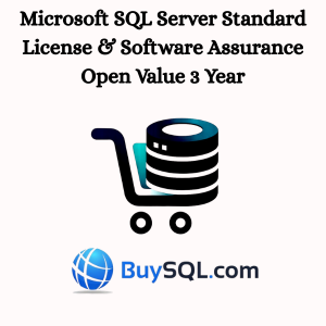 Microsoft SQL Server Standard License & Software Assurance Open Value 3 Year