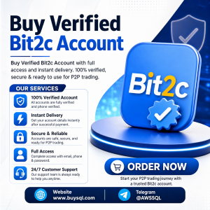 Buy Verified Bit2c Account