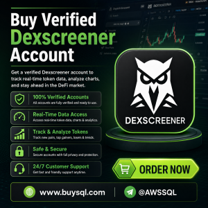 Buy Verified Dexscreener Account