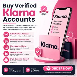 Buy Verified Klarna Accounts
