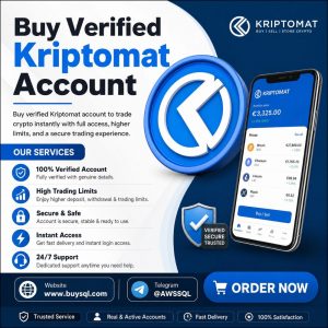 Buy Verified Kriptomat Account