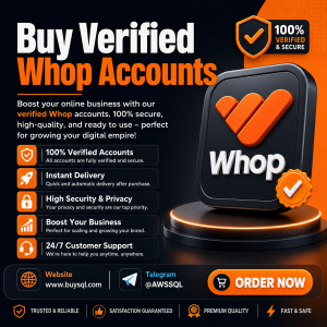 Buy Verified Whop Accounts