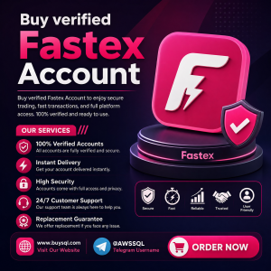 Buy verified Fastex Account