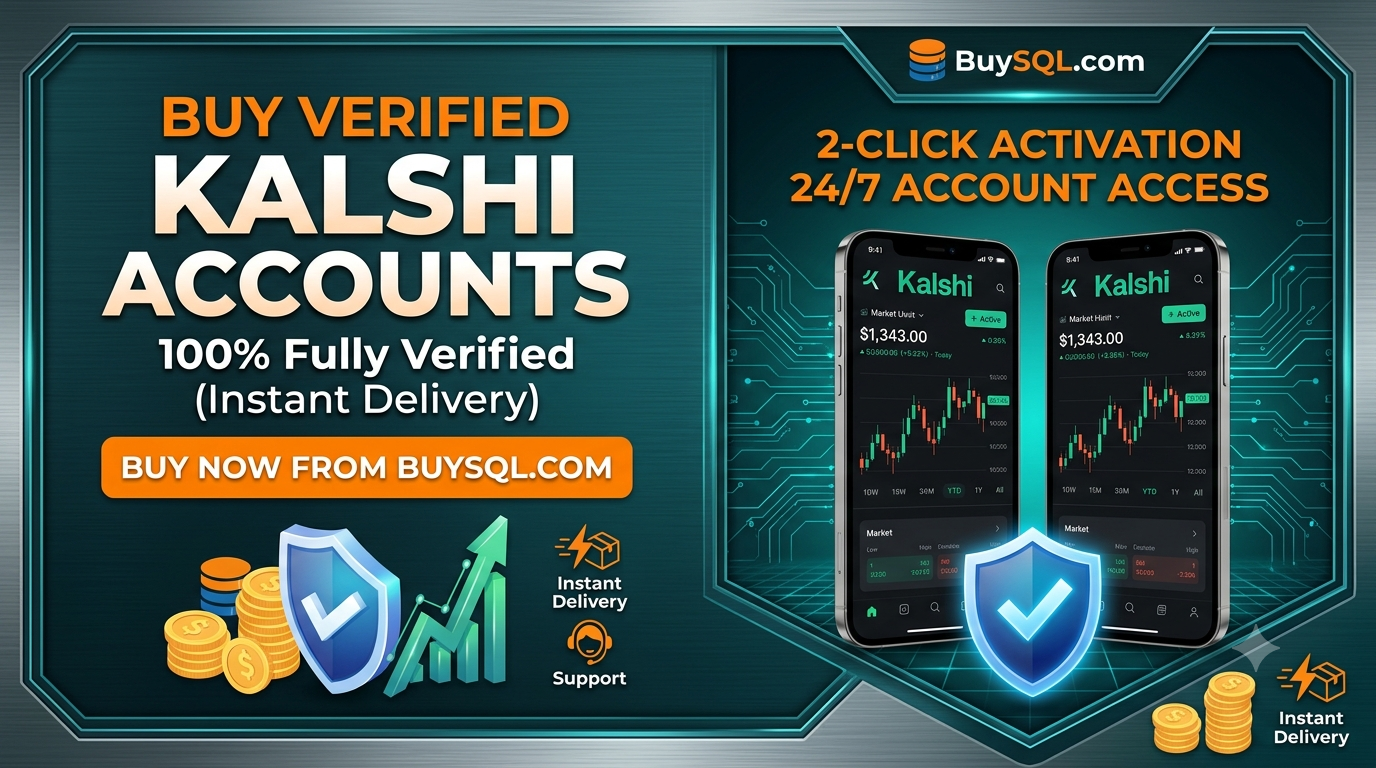 Why Buy a Verified Kalshi Account from BuySQL.com